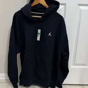 Jordan Black Hoodie with White Logo size XL